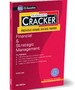 Taxmann's Cracker - Financial & Strategic Management by N S Zad for June 2024