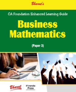 Bharat's Business Mathematics, Logical Reasoning & Statistics (Paper-3) - 1st Edition 2023