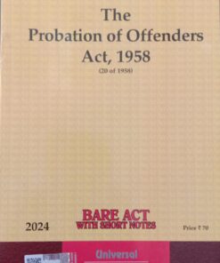 Lexis Nexis’s The Probation of Offenders Act, 1958 (Bare Act) - 2024 Edition