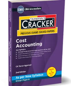 Taxmann's Cracker - Cost Accounting (CA) by Tarun Agarwal for June 2024