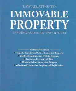 Vinod Publication's Law Relating To Immovable Property Tracing And Scrutiny of Title by Kush Kalra