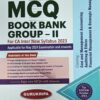 Commercial's MCQ Book Bank for CA Inter Group II by G Sekar for May 2024 Exam