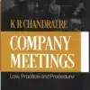 Lexis Nexis's Company Meetings - Law, Practice and Procedure by K R Chandratre - 4th Edition 2023