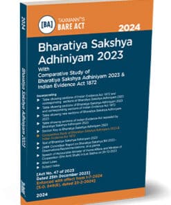 Taxmann's Bharatiya Sakshya Adhiniyam, 2023 (Bare Act) - Edition February 2024