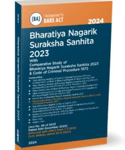 Taxmann's Bharatiya Nagarik Suraksha Sanhita, 2023 (Bare Act) - Edition February 2024