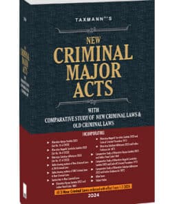 Taxmann's New Criminal Major Acts - 1st Edition February 2024