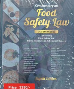 Whytes & Co's Commentary on Food Safety Laws by Bhatnagar - 8th Edition 2024