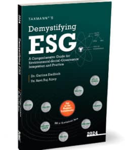 Taxmann's Demystifying ESG by Garima Dadhich - 1st Edition 2024