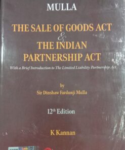 Lexis Nexis's The Sale of Goods Act and The Indian Partnership Act by Mulla