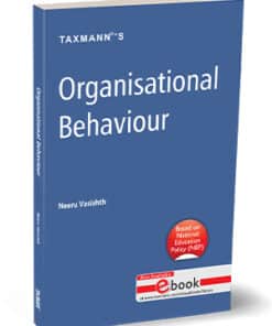 Taxmann's Organisational Behaviour by Neeru Vasishth - 1st Edition 2024