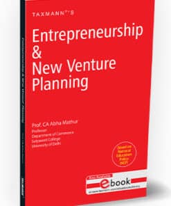 Taxmann's Entrepreneurship & New Venture Planning by Abha Mathur - 1st Edition 2024