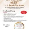 Bharat's Statutory Audit — A Ready Reckoner by CA. Kamal Garg - 6th Edition 2025
