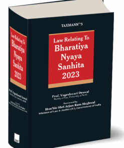Taxmann's Law Relating to Bharatiya Nyaya Sanhita 2023 by Vageshwari Deswal - 1st Edition 2025