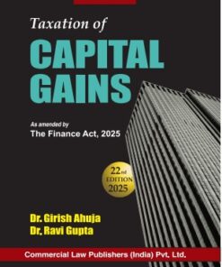 Commercial's Taxation of Capital Gains By Dr Girish Ahuja Dr Ravi Gupta
