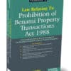 Taxmann's Law Relating To Prohibition of Benami Property Transactions Act 1988 by Srinivasan Anand G