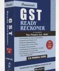 Commercial’s GST Ready Reckoner by Pankaj Goel