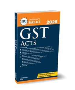 Taxmann's GST Acts (Pocket Edition) - 14th Edition 2026